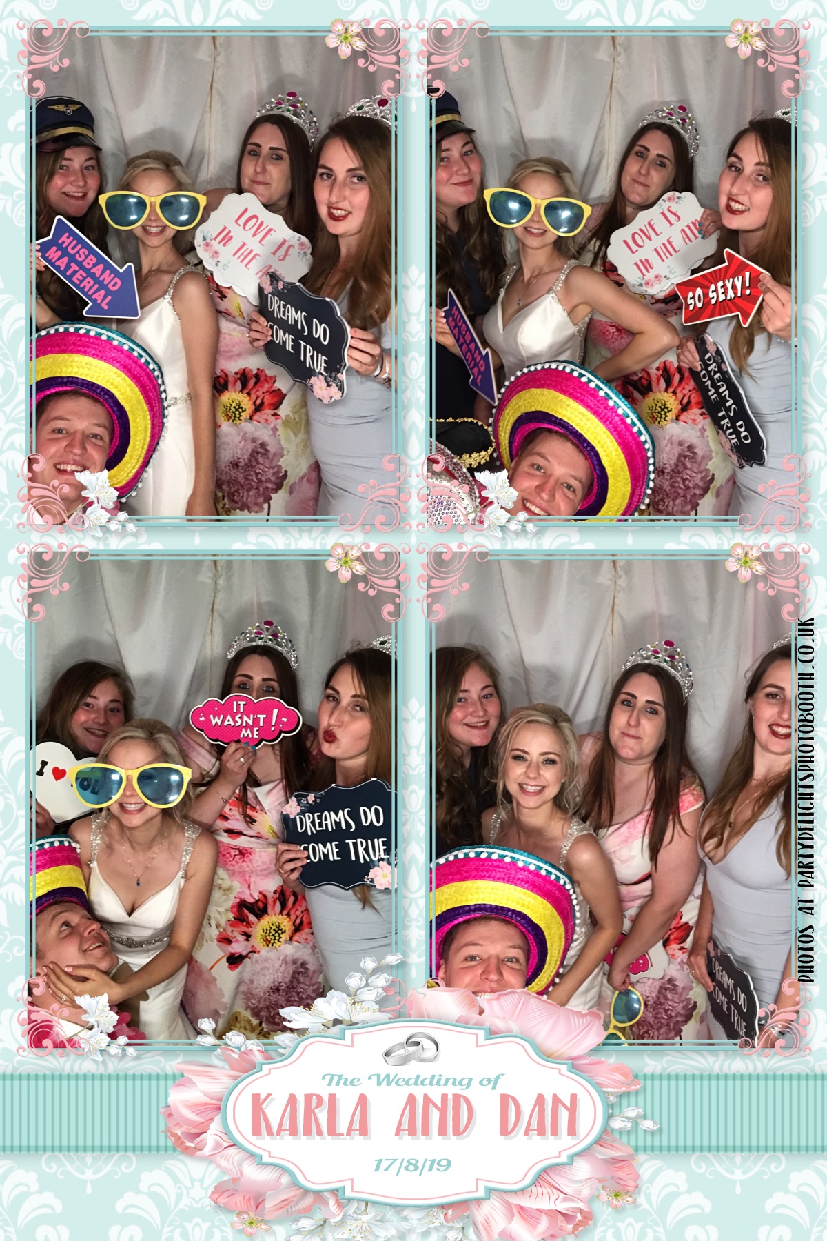 Karla and Dan’s Wedding - Prints | View more photos from the event at gallery.partydelightsphotobooth.co.uk/u/PartyDelightsPhotoBooth/Karla-and-Dan’s-Wedding-Prints